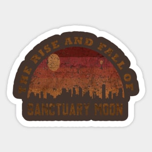 Sanctuary Moon Vintage Look Sticker